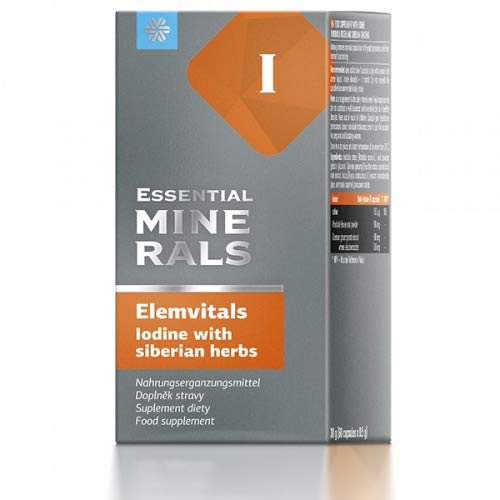 Iodine Tablets I Iodine Tablets for Radiation I Iodine Tablets Radiation Exposure I Iodine Supplement 60 Capsules X 2 Pack