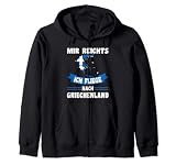Bandera de Grecia, Mir Reichts ich vuelo a Grecia. Sudadera con Capucha