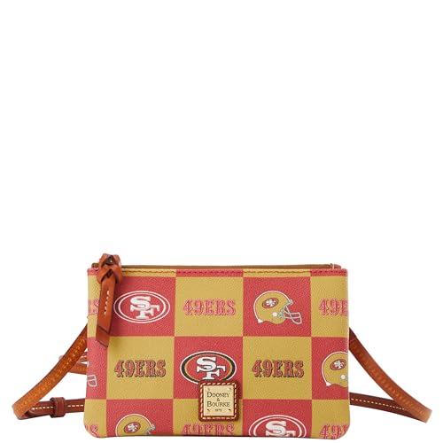 Dooney & Bourke Handbag, NFL 49ERS Top Zip Crossbody - Red