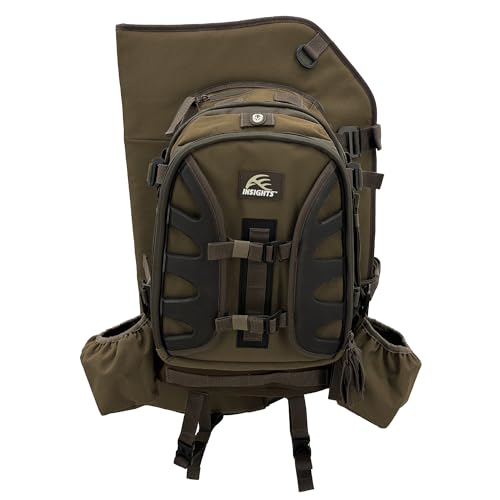 Insights Hunting by frogg toggs - The V2 Vision Bow Pack, Camouflaged Hunting Pack, Solid Elements Dark Brown