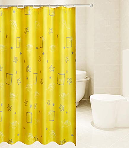 Rideaux de douche avec ourlet magnétique et textile lavable - 8