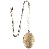 Pendentif médaillon : idéal pour toutes les occasions (anniversaire, saint-valentin, souvenir, etc.), collier personnalisable