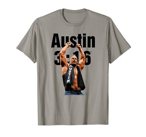 WWE Austin 3:16 Colorized Steve Austin Arms Up T-Shirt