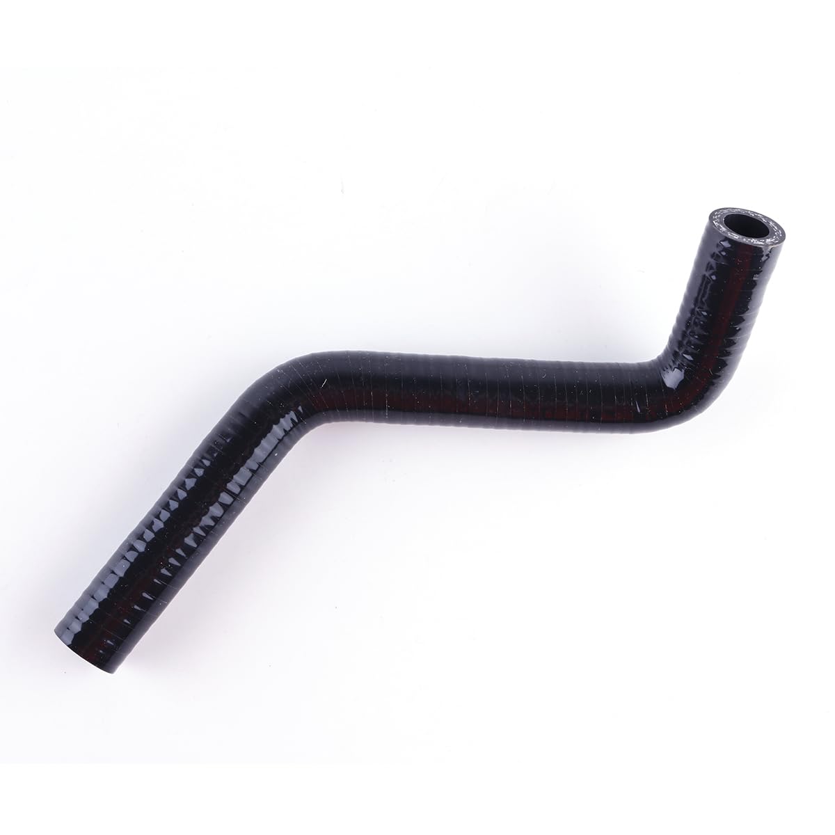 Per YAMA HA FZ6 S2 2008 Silicone Radiatore del liquido di raffreddamento 3 strati Kit tubo (nero)