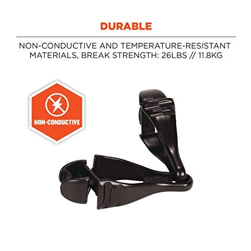 Image of Ergodyne Squids 3400 Glove Clip Holder with Dual Clips 6-Pack
