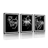 Gerahmter Kunstdruck auf Leinwand, romantisches Paar, Motiv: leidenschaftliche Umarmung, Poster, intime Liebhaber, Wanddekoration für Schlafzimmer, Badezimmer, Wäsche, Dekorationen, fertig zum