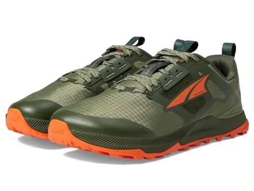 ALTRA Men's Lone Peak 8 Trail Running Shoe, Dusty Olive, 11.5