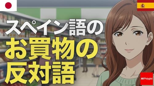 スペイン語のお買物の反対語 | 音声学習 | リスニング練習