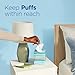 Puffs Plus Lotion Facial Tissue, 4 Mega Cube Boxes, 72 Tissues per Box, Allergies and Colds
