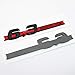 US85 Direct 2X 6.3 AMG Genuine Emblem Fender Left& Right Adhesive Logo Badge Nameplate Decoration Sport for Mercedes-Benz OEM ABS (Red&Black)