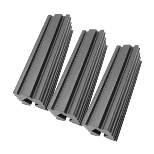 HEMOTON 3Pcs Rubber Vise Clamp for Golf Club Regripping Kit Durable Grip Tool for Assembly and Disassembly Compatible with Various Golf Club Convenient Transport