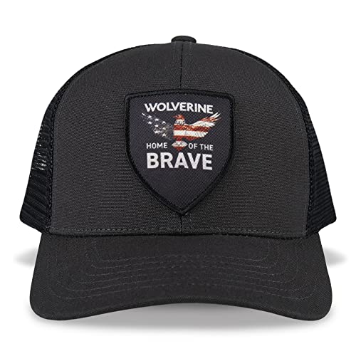 Image of Wolverine Trucker Hat | Mesh Back | Snapback | Adjustable | Rugged | Durable | Workwear