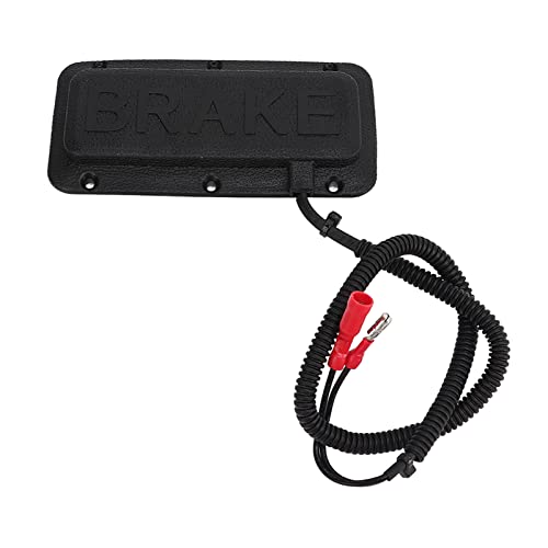 Topyond Golf Carts Pedal Switch DC 12V 36V 48V Golf Cart Brake Pedal Pad Heat Resistant Universal Replacement for EZGO Golf Carts