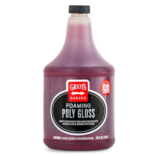 Griot's Garage B3303 BOSS Foaming Poly Gloss 35oz, RED
