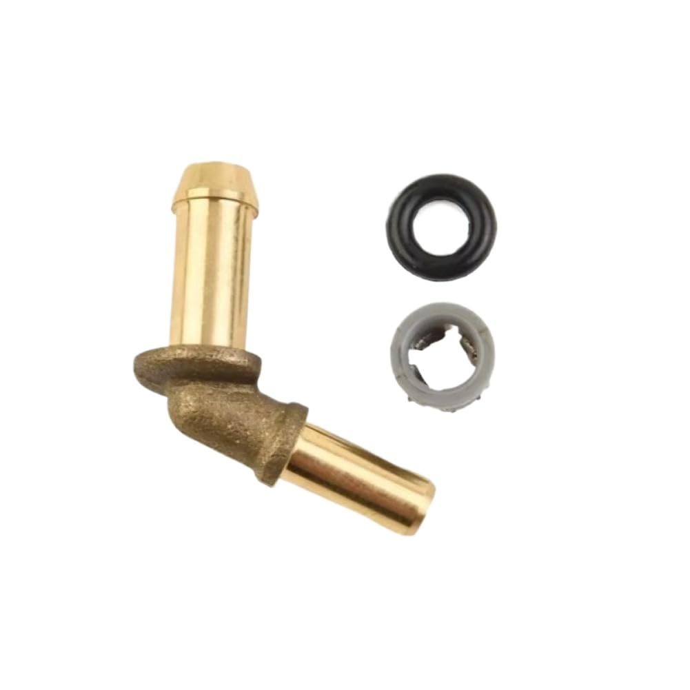 Thermostat Water Outlet Tube Connector Kit LR049990 LR048474 Compatible with Land Rover Sport