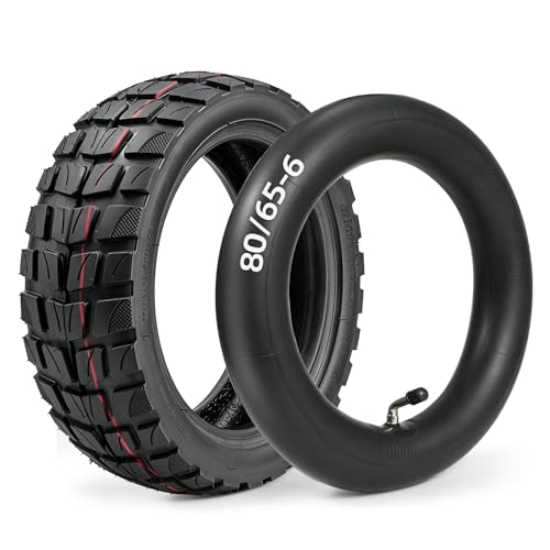 Molibisty 255x80 Scooter Tire 80/65-6 Tire And Tube Set