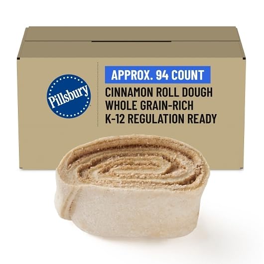 Pillsbury Frozen Cinnamon Roll Dough Bulk Whole Grain-Rich Approx. 94/2.87 OZ