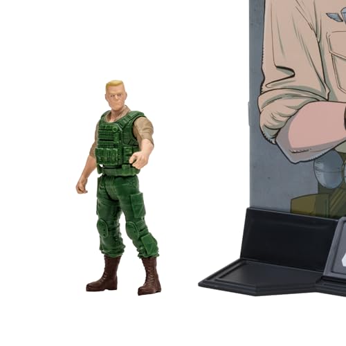 Image of McFarlane Toys - G.I. Joe Page Punchers 2pk Duke and Snake Eyes 3in Action Figures with 2 Comics