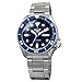 SEIKO SRPD51 Automatic Watch for Men - 5 Sports - Blue Sunray Dial, Day/Date Calendar, LumiBrite Hands and Markers, and Rotating Bezel, 100m Water-Resistant