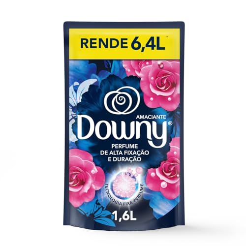 DOWNY Amaciante Concentrado Brisa Intenso 1.6L, Rende 6.4L, Perfume + Intenso DOWNY Amaciante Concentrado Brisa Intenso 1.6L, Rende 6.4L, Perfume + Intenso