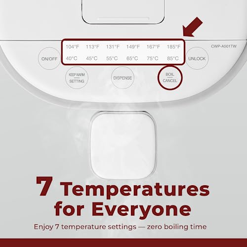 Compare CUCKOO CWPA501TW Hot Water Dispenser & Warmer Auto