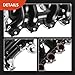 A-Premium Upper Intake Manifold with Gaskets Compatible with Ford Crown Victoria 96-00, Mustang 96-98, Thunderbird 96-97 & Lincoln Town Car 96-00 & Mercury Grand Marquis 96-00, Cougar 96-97, 4.6L V8