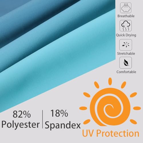 Image of Ubestyle UPF 50+ High Waist Women's Swim Pants Swim Leggings Swimming Tights Rash Guard Pants Sun Protective