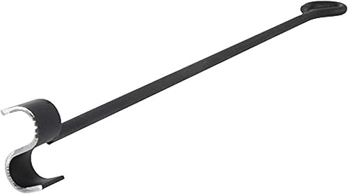 BBQ Fans Hierro de marca Letra S para carne, bollos, madera y cuero, incluye caja de regalo de pino