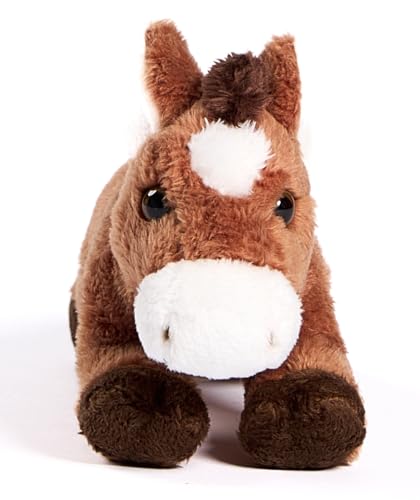 Uni-Toys - Pferd Plushie, liegend - 18 cm (Länge) - Plüschtier, Kuscheltier