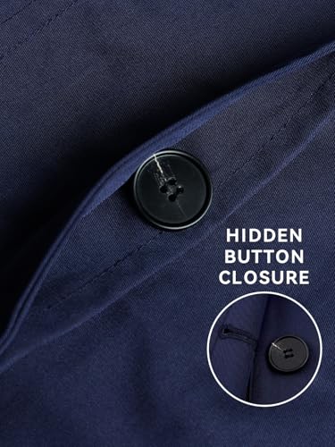 Women's Oversized Cape Coat 2025 Fall Winter Casual Short Trench Coat High Neck Zipper Vintage Outerwear with Pockets4