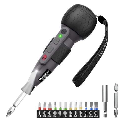 Yacooda 電動ドライバー 小型 強力 トルク3段階調整...