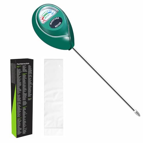 XLUX Soil Moisture Meter (Since 2015) - Durable 304...