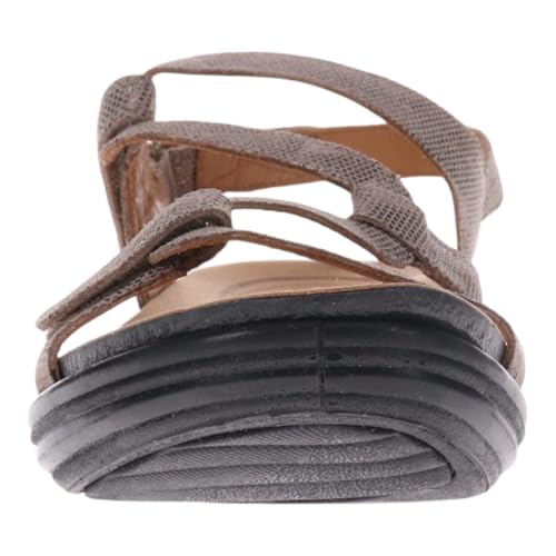 Image of Revere Shoes Emerald Back Strap Sandal for Women - Leather Sandals with Adjustable Straps - Lightweight Arch Support - Comfort Walking Sandals