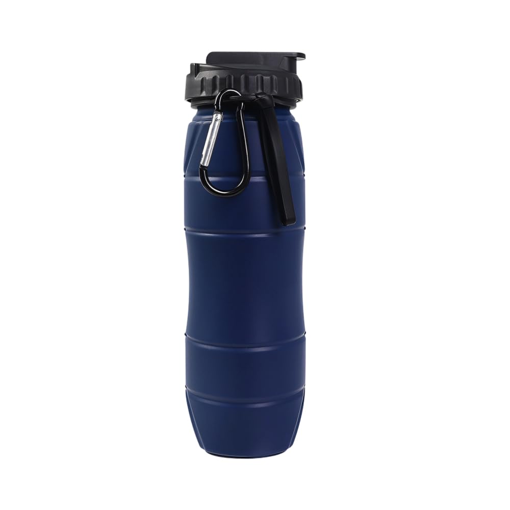 CARPJZ Portable Soft Drinking Bottle, Foldable Water Bottle Leak-proof Drink Water Cup for Running, Hiking, Cycling, Climbing