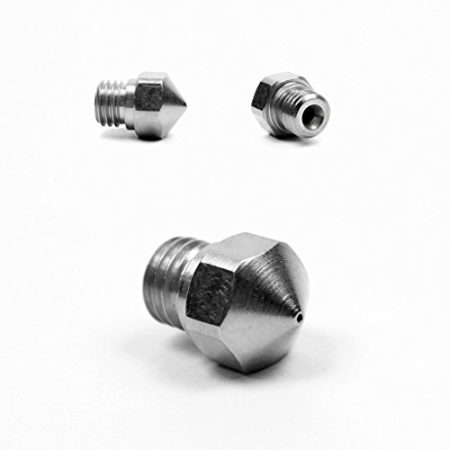 micro swiss M2557-04 Nozzle for MK10, All Metal Hot end, Upgrade Kit, 0.4 mm