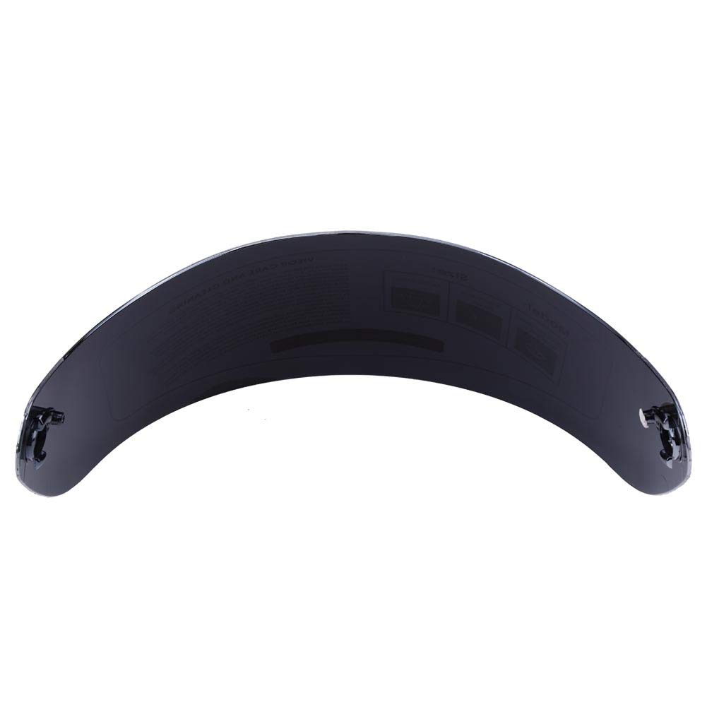 Visiera Sostitutiva Per Casco Integrale AGV K5 K3SV - Modello 316 902, PC Antiurto, Alta Trasparenza, Fumè/Marrone, 28x12,5 Cm