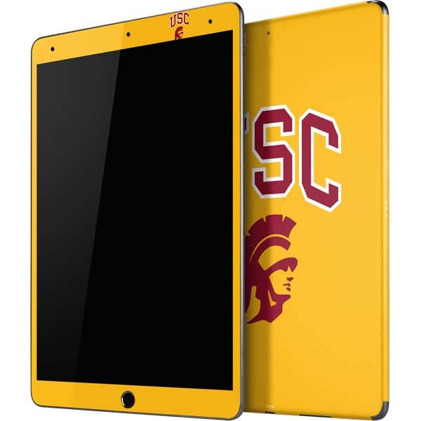 Skinit Decal Tablet Skin Compatible with iPad Air 13in M2 (2024) - Officially Licensed University of Southern California USC Trojans Yellow Design