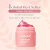 Set de cuidado coreano rosa medicube – Mascarilla de gel PDRN, sérum y crema de colágeno | Mascarilla de gel jelly de colágeno PDRN de ADN de salmón (4 unidades), sérum de péptidos PDRN, crema jelly de colágeno 50ml, set completo de cuidado coreano, todo tipo de piel 4