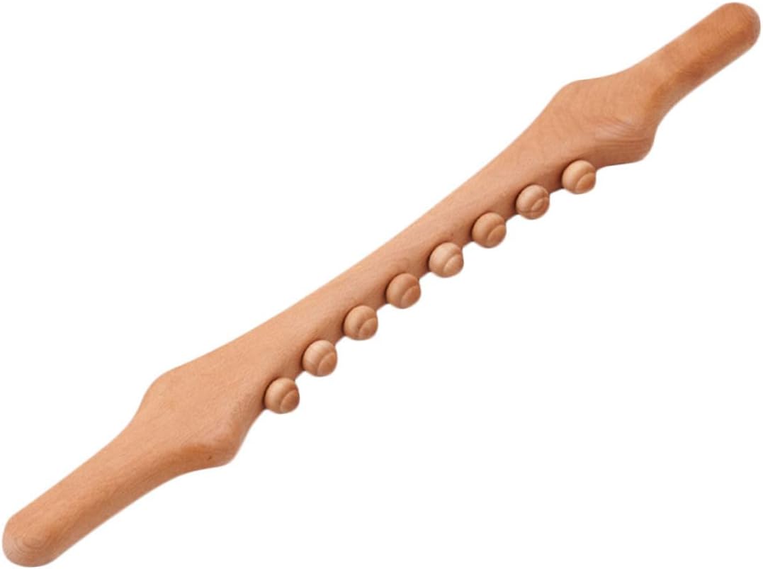 Health-Preserving Fitness Tools Abdominal Massager Multifunctional Wooden Massage Stick