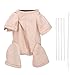 Fybida Corps en Tissu de Poupée Reborn, Corps en Tissu de Poupée en Tissu de Poupée Reborn Plusieurs Tailles avec 5 Attaches de Câble 1 X Corps en Tissu pour Bébé Reborn pour Kit de Poupée(20 Pouces)