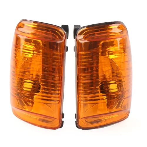 Clignotants de rétroviseur étanches avec lentille jaune haute visibilité pour Ford Transit MK8