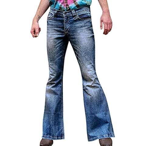 Buetory Men's Vintage Flared Jeans Cover