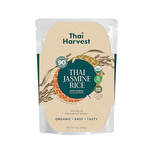 Comparison: Amy And Jacky Instant Pot Rice 10 THAI HARVEST 100% USDA Organic Jasmine Rice 7 Ounce (Pack of 8) Microwaveable 90 Seconds Ready to Eat Instant Jasmine Rice for Quick Dinner Meals Zero Preservatives Gluten Free