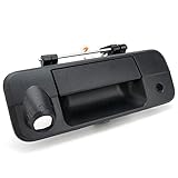 QIZ Tailgate Handle Liftgate Latch Handle with Rear Camera Hole Fit for 2007-2013 Toyota Tundra Replaces # 69090-0C051, 690900C051, 81214