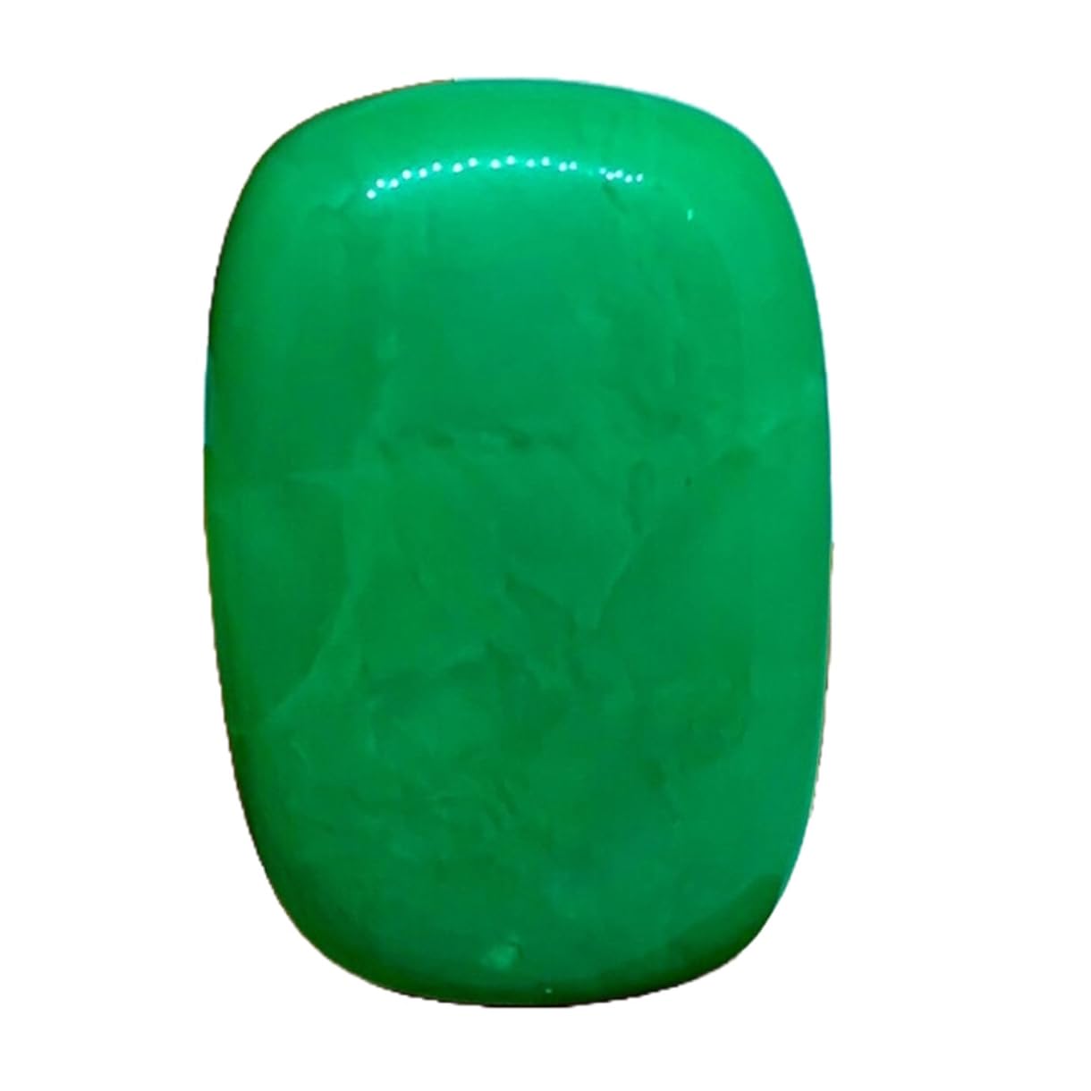 Cabochon chrysoprase naturelle rectangle 40x25mm idéal pour bague et pendentif
