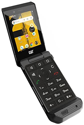 Coque Cat S22 rabat contre rayures coque rigide fine noire - 6