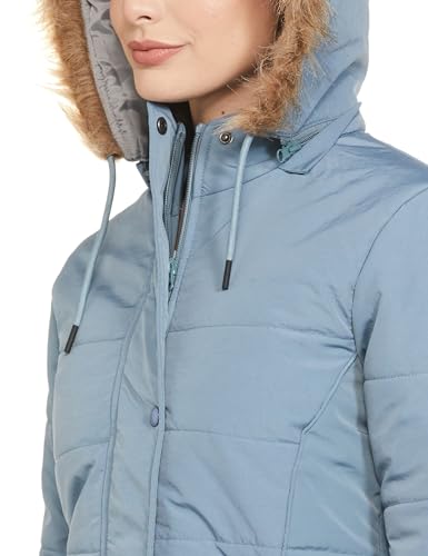 Image of Qube By Fort Collins Women's Nylon & Net Nylon Standard Length Jacket