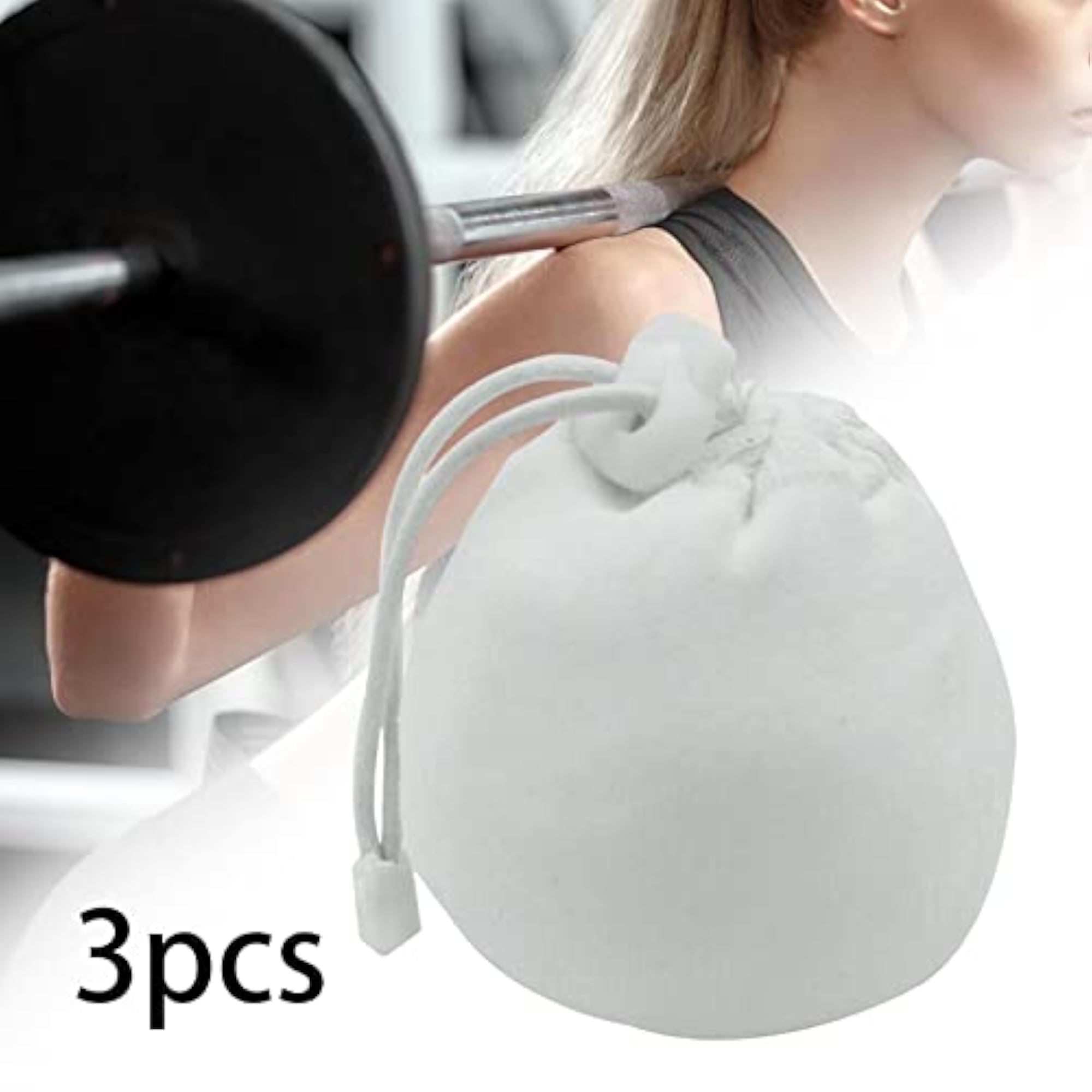 3pc Chalk Bag Drawstring Pouch for Rock Climbing