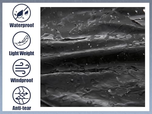 Image of Rizzon Rain Suits for Men Women Waterproof Heavy Duty Rain Gear Hi-Vis Rain Jacket & Pants for Fishing