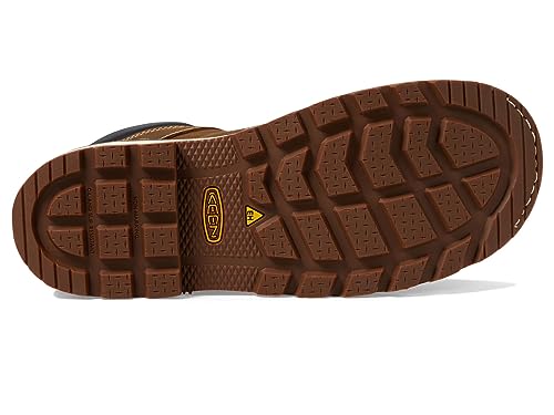 Image of KEEN Utility Men's Cincinnati 6 inch Composite Toe Waterproof 90 Degree Heel Heavy Duty Work Boots